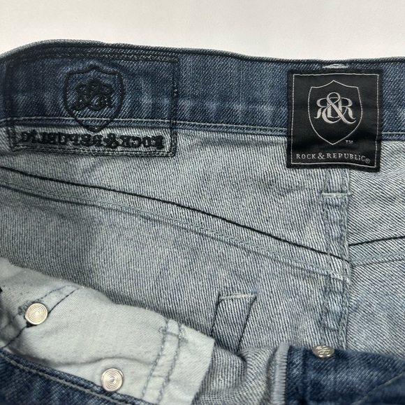 Y2K Rock & Republic Distressed Denim Jeans - Picture 9 of 11